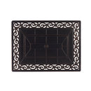 Aluminum 48-in Rectangular Patio Fire Table and Swivel Rocker Set
