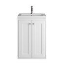 James Martin Chianti 20" Floating Single Bathroom Vanity, Glossy White