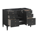 James Martin Myrrin 48" Single Bathroom Vanity, Carbon Oak