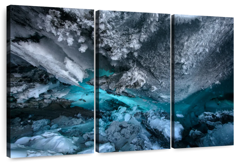 Ice Cave In Matanuska Glacier Wall Art