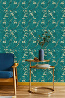 Chamomile on Green Background Wallpaper