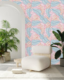 Hand Drawn Leaves Wallpaper