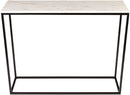Miehikkala White Console Table