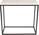 Teuva White End Table