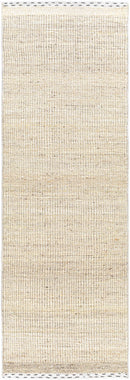 Yaniklar Beige Flat Woven Wool Rug