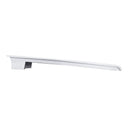 White Faux Marble 24-in Cast Aluminum Downspout Gutter Splash Block