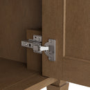 James Martin Brittany 72" Double Bathroom Vanity, Pecan