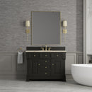 James Martin Brookfield 48" Single Bathroom Vanity, Black Onyx
