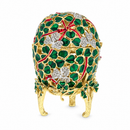 1902 Clover Leaf Royal Easter Egg With Brooch And Pendant