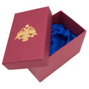 200 Crystals Gold Enamel Royal Inspired Metal Easter Egg 2.5 Inches