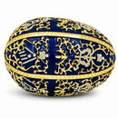 1895 Twelve Monograms Royal Imperial Metal Easter Egg