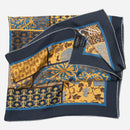 Napoli - Silk Neckerchief - Yellow & Blue