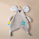 Yellow and pink cartoon animal hand towel bathroom decor