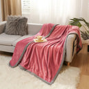 DecorBites™ Cartoon Flannel Blanket: Soft & Skin-Friendly for Summer & Autumn Beds.