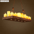 Yellow Restaurant Pendant Lighting Wood