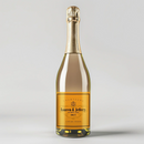 Yellow Wedding Champagne Label