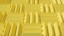4 Inch Acoustic Foam Wedge Style Panels - 13 Color Options