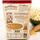 Yellow Butterfly Un-Popped Popcorn | 3 lb | Non-GMO | Free Day Popcorn