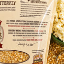 Yellow Butterfly Un-Popped Popcorn | Pack of 2 | 3 lb | Non-GMO | Free Day Popcorn