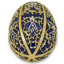 1895 Twelve Monograms Royal Imperial Metal Easter Egg
