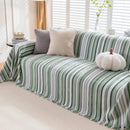 Modern Minimalist Sofa Throw Cover Cotton Knit Throws for Couch Scratch Proof Couch Cover