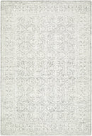 Yadid Gray Wool Area Rug