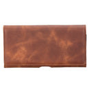 Yonkers Security Belt-Mounted Leather Phone Holster