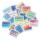 Ultra Mini Holographic Stickers