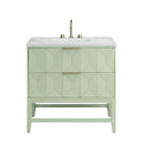 James Martin Emmeline 36" Single Bathroom Vanity, Pistachio