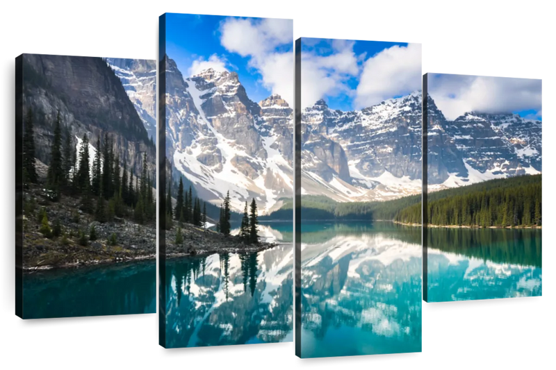 Mountain Reflection Wall Art