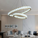 Yubiwa Alabaster Chandelier Light