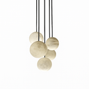 Yue Alabaster Customizeable Chandelier