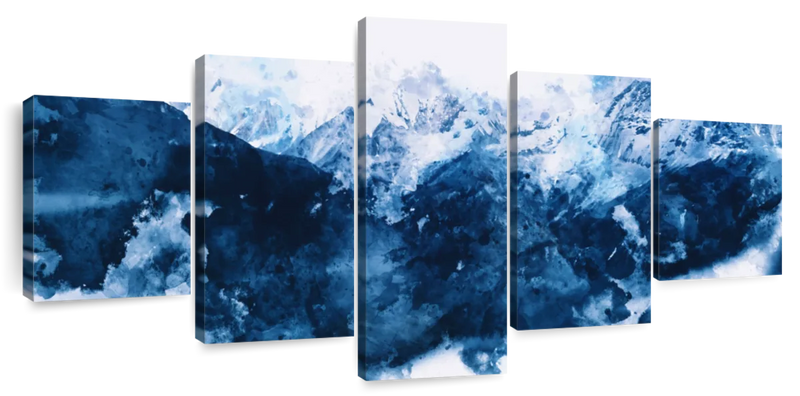 Snowy Mountains Wall Art