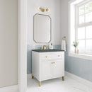 James Martin Chicago 30" Single Bathroom Vanity, Glossy White