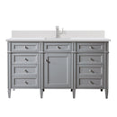James Martin Brittany 60" Single Bathroom Vanity, Urban Gray