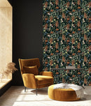 Modish Botanical Plants Wallpaper Fashionable