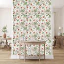Dotted lines Monogram Wallpaper