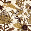 Voguish Birds and Flowers Wallpaper Smart