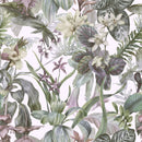 Modish Green Plants Wallpaper Chic