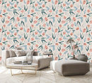 Watercolored Tulips Wallpaper