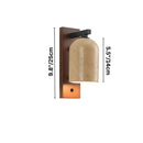 Zaiva Travertine Wall Lamp