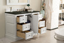 James Martin De Soto 48" Single Bathroom Vanity, Bright White