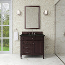 James Martin Brittany 36" Single Bathroom Vanity, Burnished Mahogany
