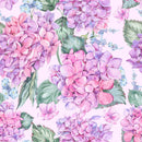 Stylish Modern Pink Little Flowers Wallpaper