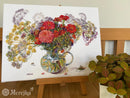 Zinnia and Dill K-210A Counted Cross-Stitch Kit