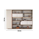 Hadwyn · Office Shelves w/ Lighting & Storage