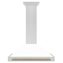 ZLINE 48" Autograph Stainless Wall Range Hood KB4SNZ-WM48-CB