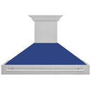 ZLINE 48" Autograph DuraSnow Stainless Wall Range Hood 8654SNX-BM-48