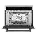 ZLINE 24" Convection Microwave, Stainless Steel, Black MWOZ-24-MB