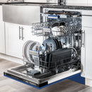 ZLINE 24" Dishwasher in Blue Matte panel, Stainless Tub, DWV-BM-24